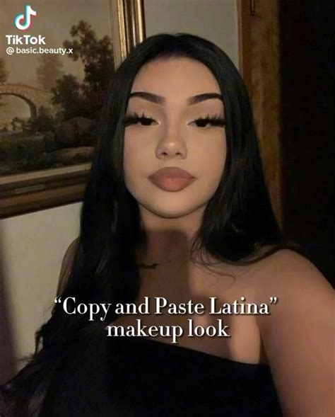 latina baddie makeup|copy and paste makeup tut.